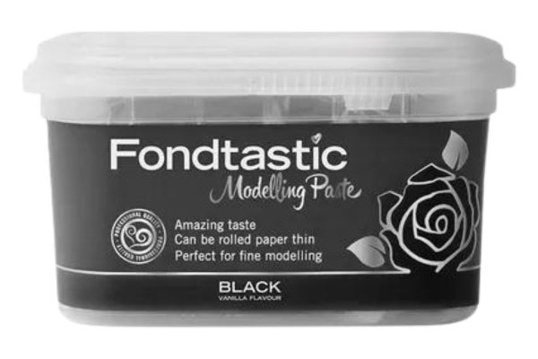 Black Modelling Paste 250g - Fondtastic