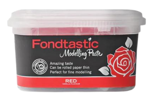 Red Modelling Paste 250g - Fondtastic