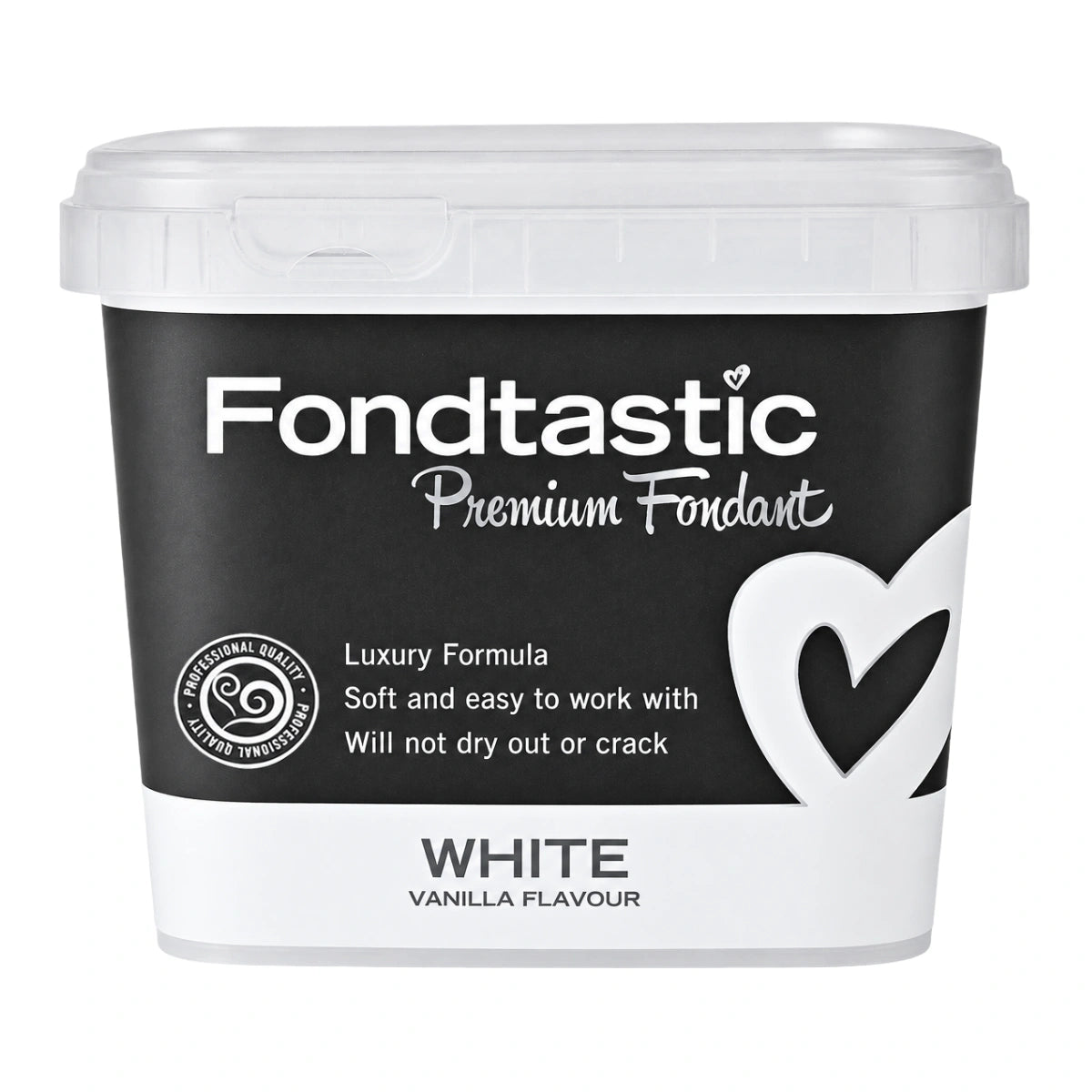 White Modelling Paste 1kg - Fondtastic
