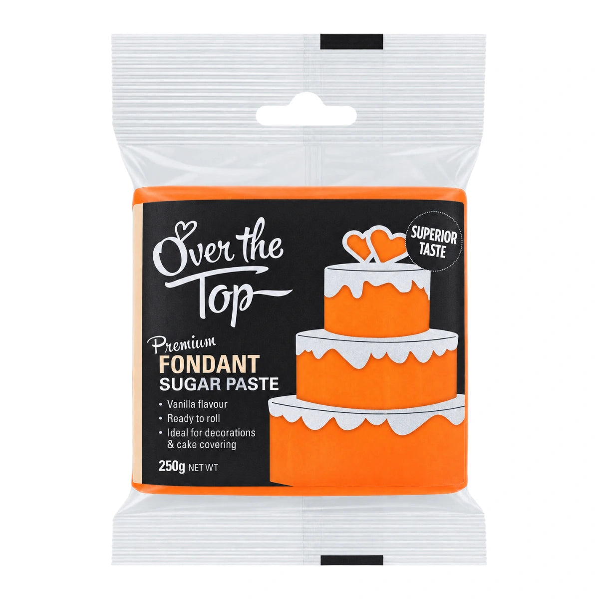 Orange Sunset Fondant 250g - Over The Top
