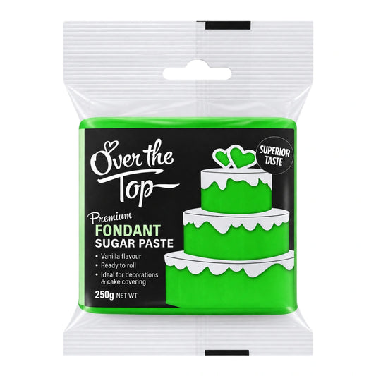 Green Grass Fondant 250g - Over The Top