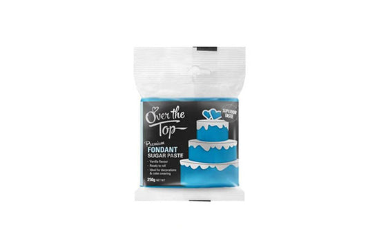 Blue Ice Fondant 250g - Over The Top