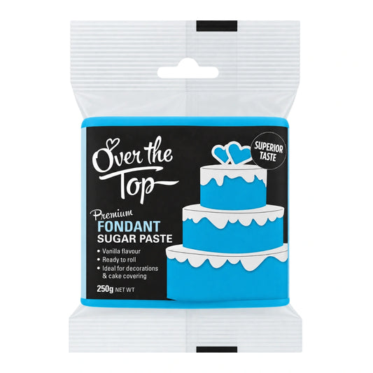 Blue Ice Fondant 250g - Over The Top