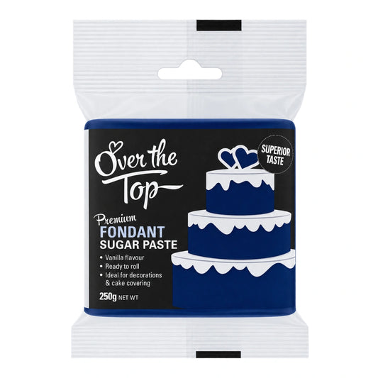 Blue Navy Fondant 250g - Over The Top