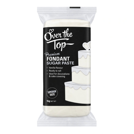 White Pure Fondant 1kg - Over The Top