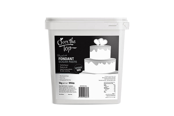 White Pure Fondant 5kg - Over The Top