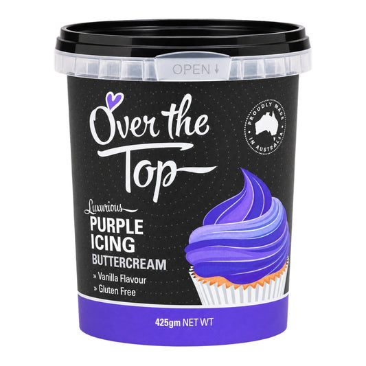 Purple Buttercream 425g - Over The Top