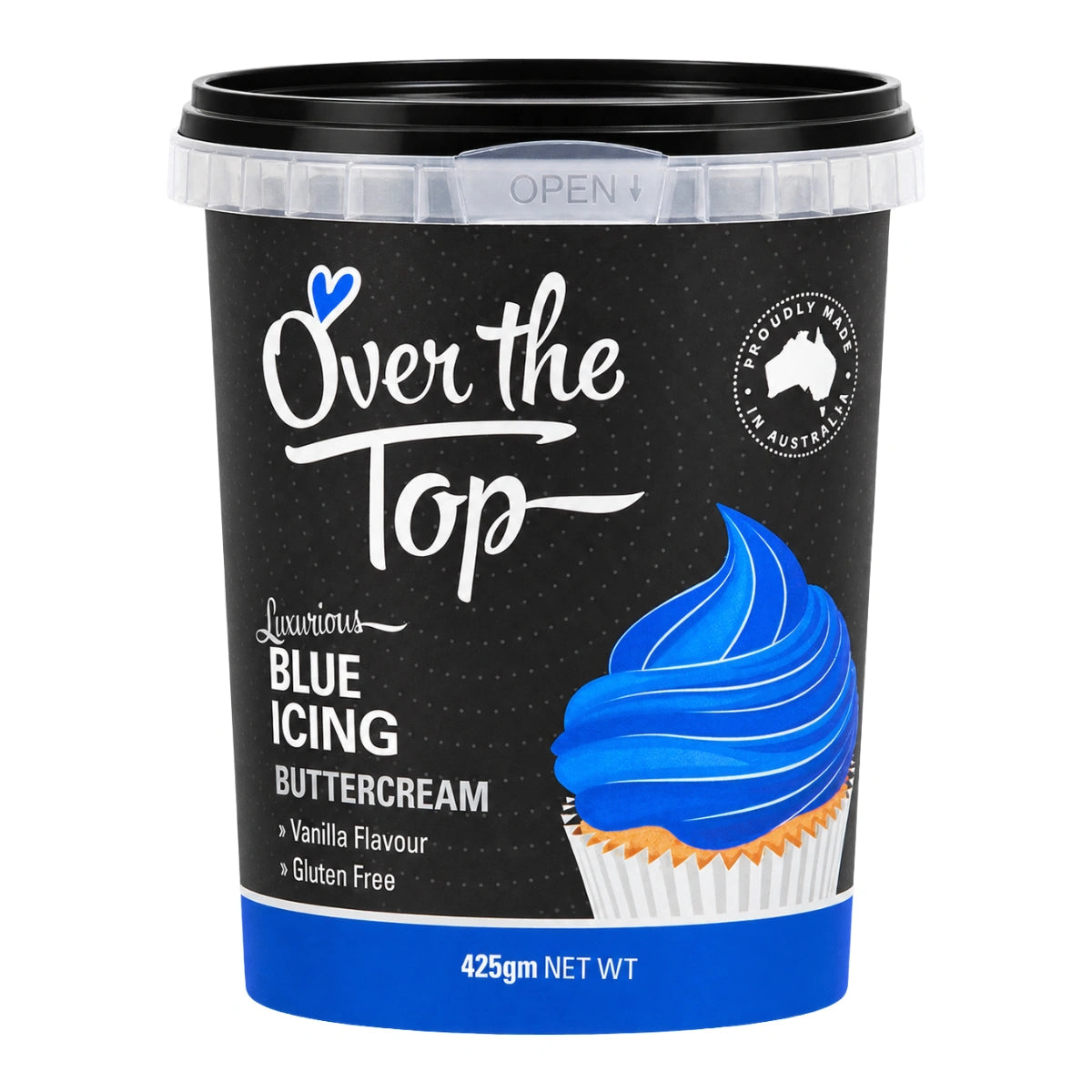 Blue Buttercream 425g - Over The Top