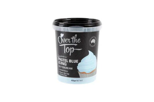 Pastel Blue Buttercream 425g - Over The Top