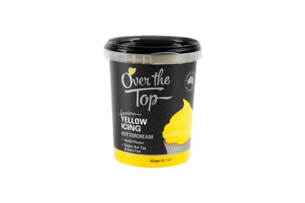 Yellow Buttercream 425g - Over The Top