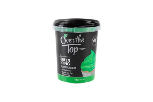 Green Buttercream 425g - Over The Top