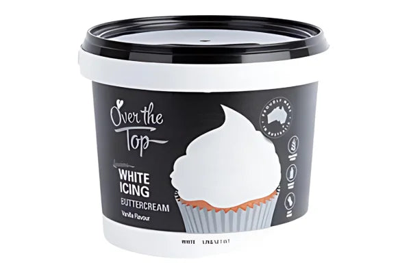 White Buttercream 1.7kg - Over The Top