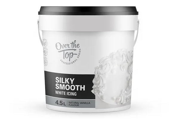 White OTT Silky Smooth Icing 4.5L - Over The Top