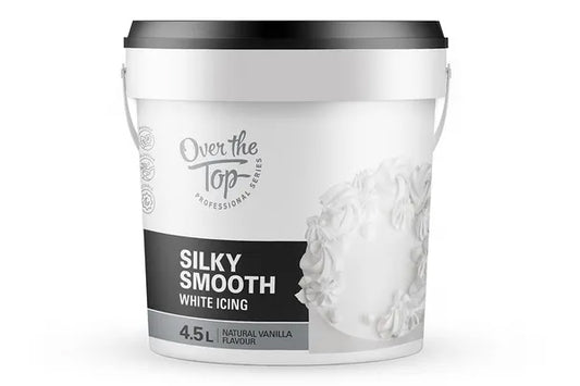 White OTT Silky Smooth Icing 4.5L - Over The Top