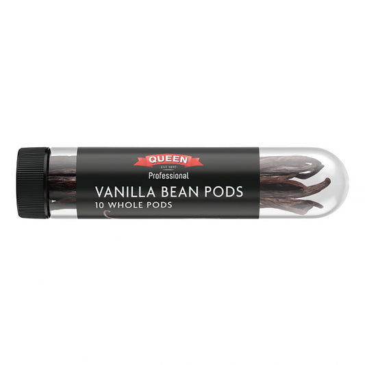 Vanilla Bean Pods 10 Pack - Queen Professional