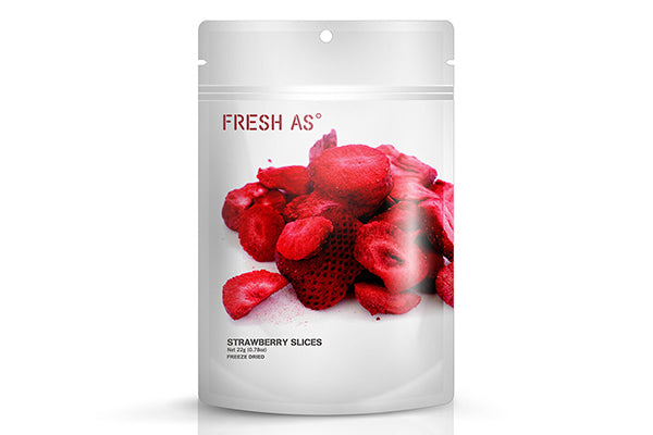 Strawberry Slices 22g - Fresh As