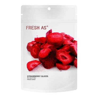 Strawberry Slices 22g - Fresh As