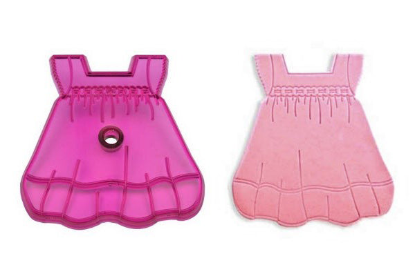 Baby Dress (129mm x 121mm 5 Inch x 4.7 Inch) - Cutters - JEM