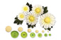 Daisy Centre Stamps - Cutters (6 Pack) - JEM