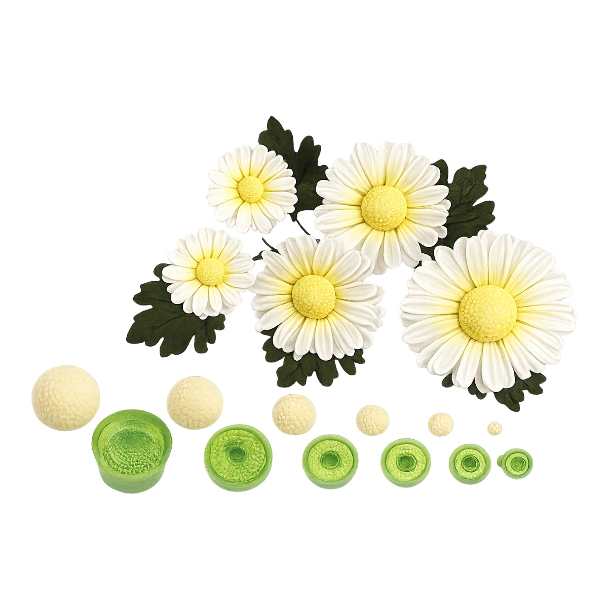 Daisy Centre Stamps - Cutters (6 Pack) - JEM