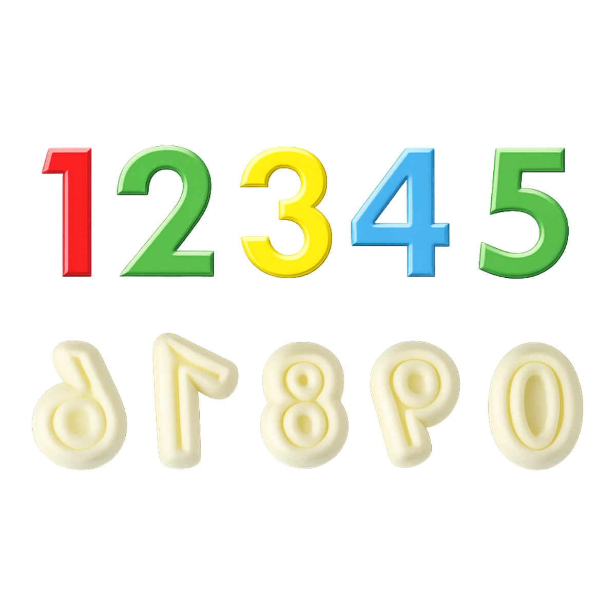 Numerals Set of 10 - Cutters - JEM