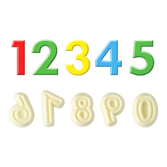 Numerals Set of 10 - Cutters - JEM