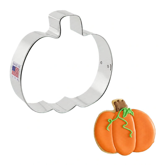 Pumpkin Jack-O-Lantern Cookie Cutter - Ann Clark