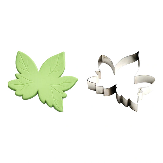 55mm x 60mm Grape Vine Leaf Cookie Cutter - Carolines