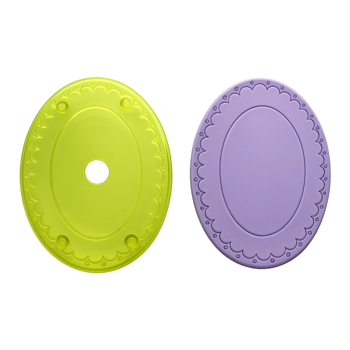 Embossed Oval Frame No.1 (168mm x 135mm 6.6 Inch x 5.3 Inch) - Cutters - JEM