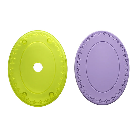 Embossed Oval Frame No.1 (168mm x 135mm 6.6 Inch x 5.3 Inch) - Cutters - JEM