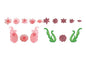 Floral Scrolls and Trims - Cutters (8 Pack) - JEM