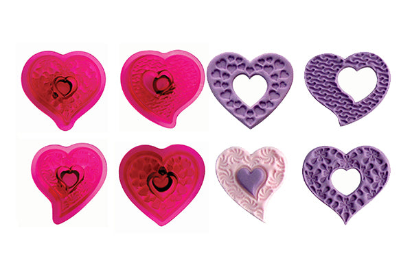 Fantasy Hearts - Cutters (4 Pack) - JEM