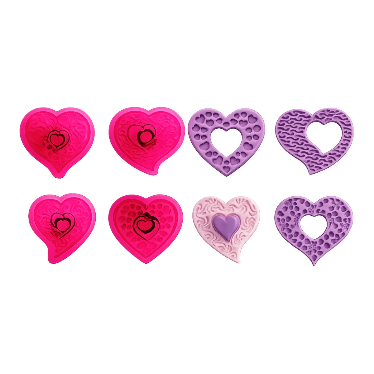 Fantasy Hearts - Cutters (4 Pack) - JEM
