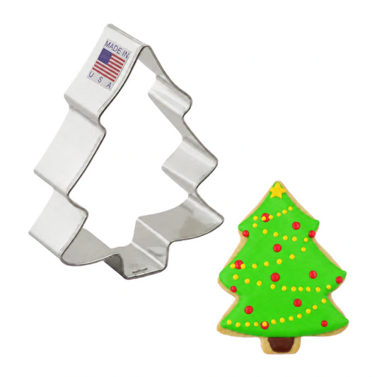 Snow Covered Tree Cookie Cutter - Ann Clark