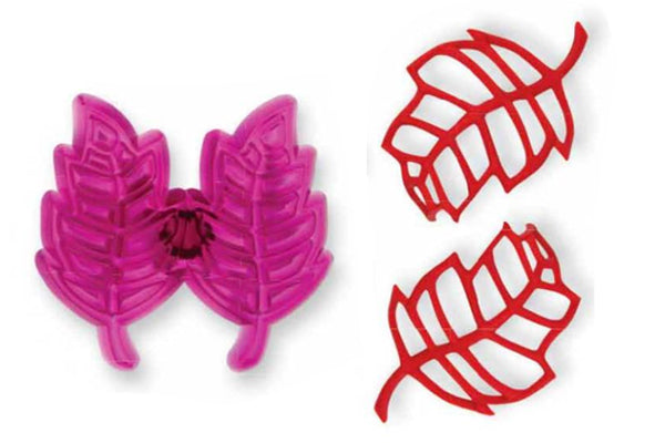 Lacy Leaves (42mm x 64mm 1.6 Inch x 2.5 Inch) - Cutters - JEM