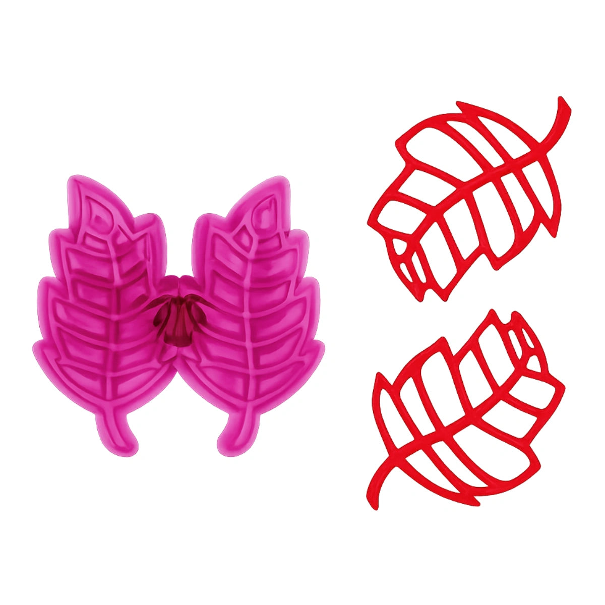 Lacy Leaves (42mm x 64mm 1.6 Inch x 2.5 Inch) - Cutters - JEM
