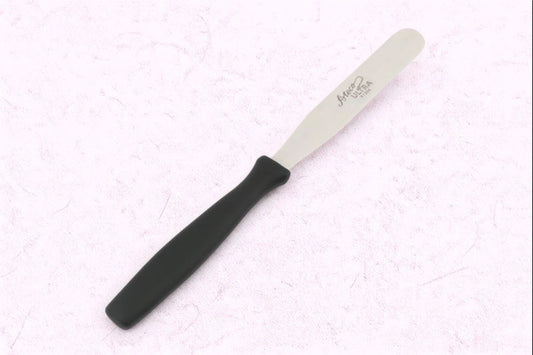 Ateco Spatula - 4in Straight Spatula with Plastic Handle