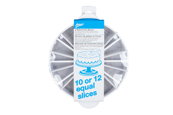 Cake Portion Marker - Double Sided - 10-12 Portions - Ateco