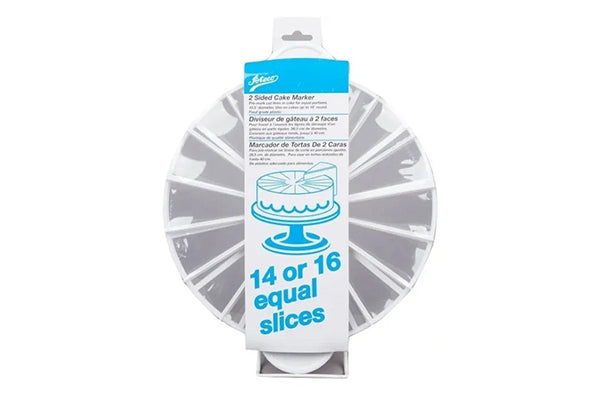 Cake Portion Marker - Double Sided - 14-16 Portions - Ateco
