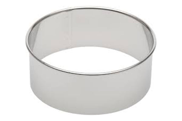 Round Pastry Baking Ring Stainless Cutter 4.5 Inch - Ateco