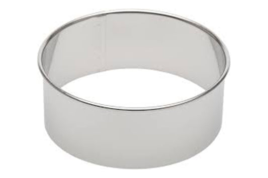 Round Pastry Baking Ring Stainless Cutter 4.5 Inch - Ateco