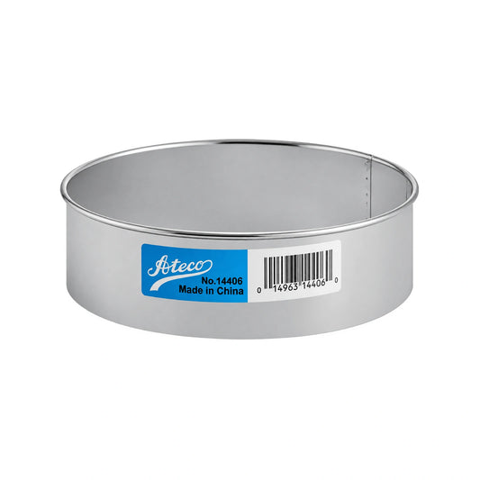 Round Pastry Baking Ring Stainless Cutter 6 Inch - Ateco