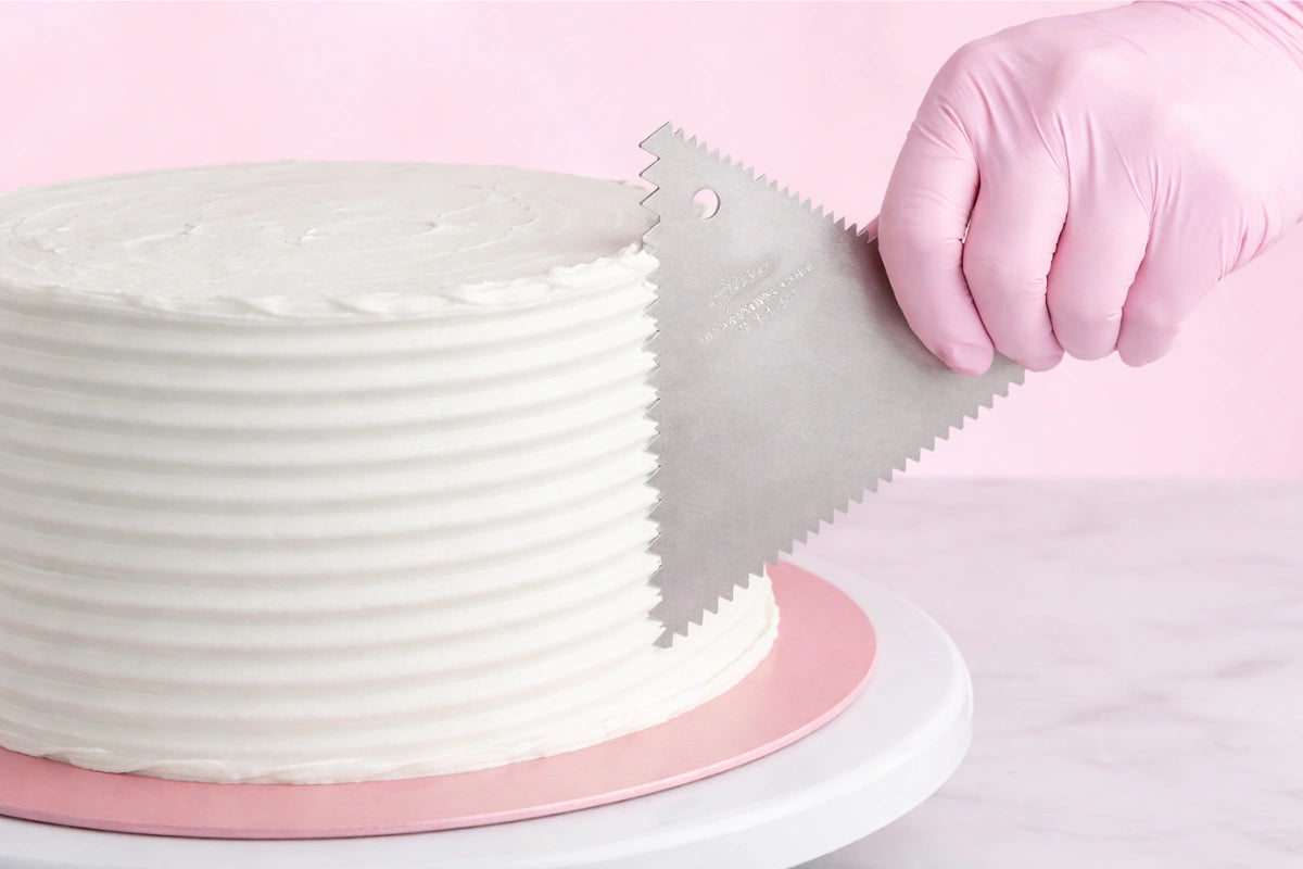 Triangle Decorating Comb - Ateco – My Dream Cake