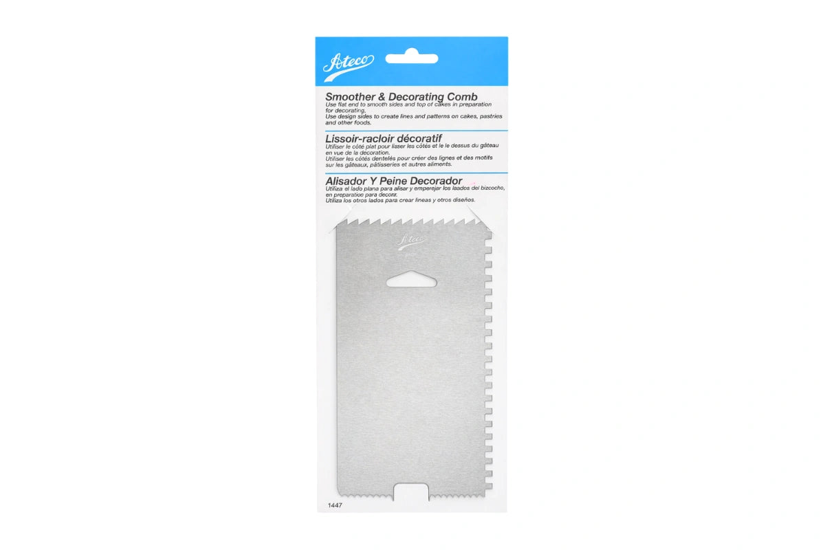 Smoother and Decorating Comb - Ateco
