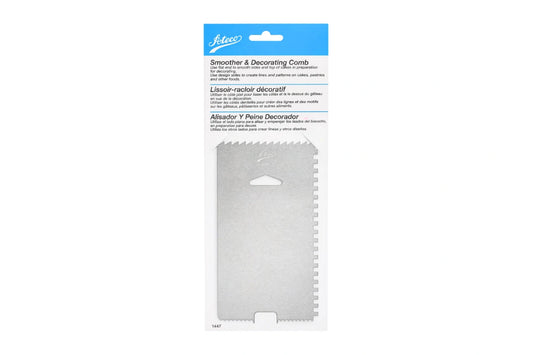 Smoother and Decorating Comb - Ateco