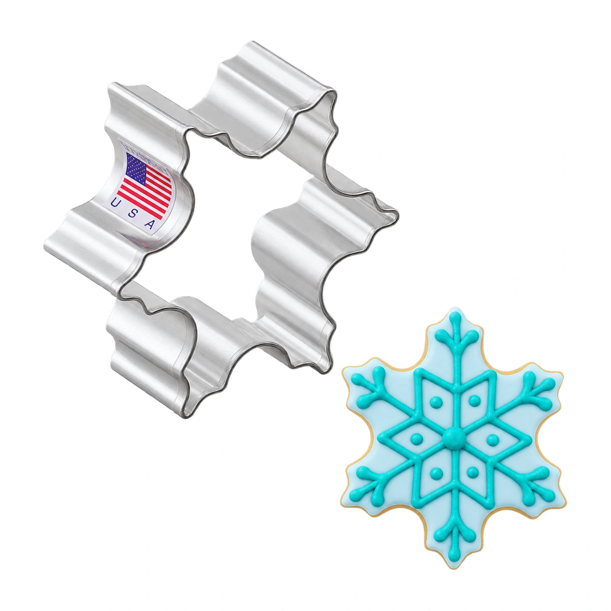 Mini Snowflake Cookie Cutter - Ann Clark