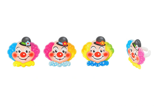Jolly Clowns Cupcake Rings (9 Pack) - Bakery Crafts
