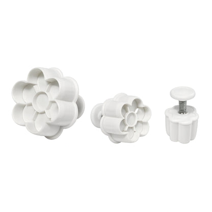 6 Petal Flower Plunger Cutter (3 Pack) - Ateco