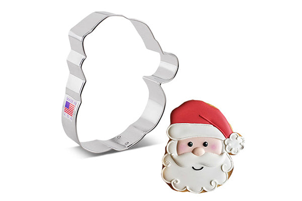 Santa Face Cookie Cutter - Ann Clark