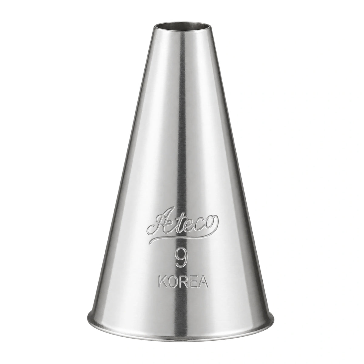 Round Tube No 9 Piping Tip - Ateco